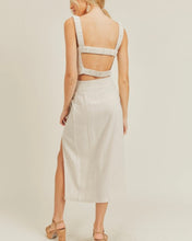 Load image into Gallery viewer, Leighton Linen Crop Top