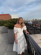 Load image into Gallery viewer, Mindy Puff Sleeve Midi Dress