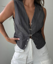 Load image into Gallery viewer, Halle Stripe Vest