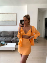 Load image into Gallery viewer, Tangerine Mini Skirt