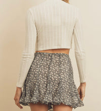 Load image into Gallery viewer, Talk Of The Town Skort