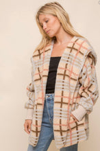 Load image into Gallery viewer, Plaid Bear Jacket