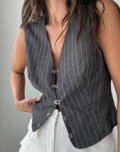 Load image into Gallery viewer, Halle Stripe Vest