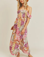Load image into Gallery viewer, Tropical Palm Maxi Dress