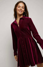 Load image into Gallery viewer, Ruby Velvet Dress