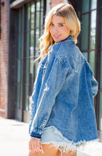 Load image into Gallery viewer, Lucky Strike Denim Shacket