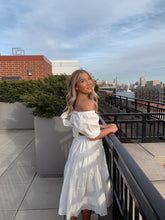 Load image into Gallery viewer, Mindy Puff Sleeve Midi Dress