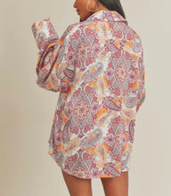 Load image into Gallery viewer, Paisley Button Down