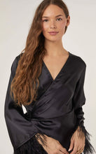 Load image into Gallery viewer, Audrey Satin Wrap Dress