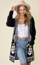 Load image into Gallery viewer, Alexis Aztec Duster Cardigan