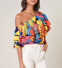 Load image into Gallery viewer, Plam Off Shoulder Top