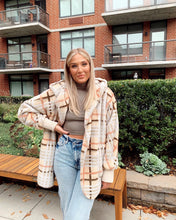 Load image into Gallery viewer, Plaid Bear Jacket