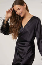 Load image into Gallery viewer, Audrey Satin Wrap Dress