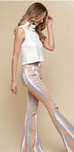 Load image into Gallery viewer, Kristin Stripped Flared Pants