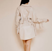 Load image into Gallery viewer, All About The Fringe Shacket