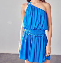 Load image into Gallery viewer, Maldives One Shoulder Dress