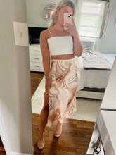 Load image into Gallery viewer, Latte Swirl Midi Skirt