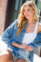 Load image into Gallery viewer, Lucky Strike Denim Shacket