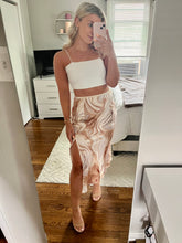Load image into Gallery viewer, Latte Swirl Midi Skirt