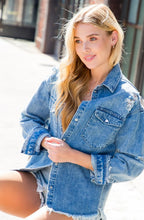 Load image into Gallery viewer, Lucky Strike Denim Shacket