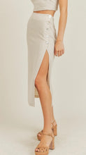 Load image into Gallery viewer, Leighton Linen Midi Skirt