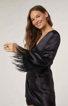 Load image into Gallery viewer, Audrey Satin Wrap Dress