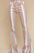 Load image into Gallery viewer, Kristin Stripped Flared Pants