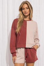 Load image into Gallery viewer, Color Block Crewneck