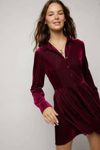 Load image into Gallery viewer, Ruby Velvet Dress