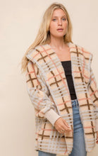 Load image into Gallery viewer, Plaid Bear Jacket