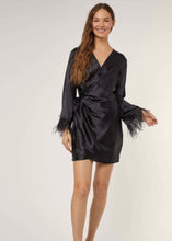 Load image into Gallery viewer, Audrey Satin Wrap Dress