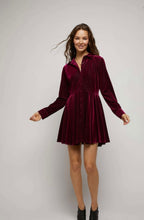 Load image into Gallery viewer, Ruby Velvet Dress
