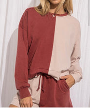 Load image into Gallery viewer, Color Block Crewneck