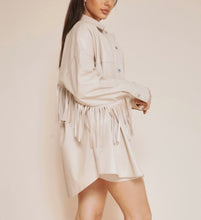 Load image into Gallery viewer, All About The Fringe Shacket