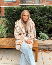 Load image into Gallery viewer, Plaid Bear Jacket