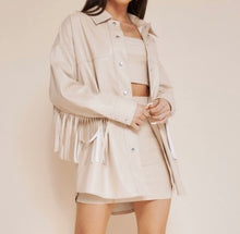 Load image into Gallery viewer, All About The Fringe Shacket
