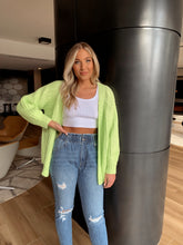 Load image into Gallery viewer, Twist of Lime Cardigan