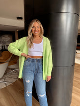 Load image into Gallery viewer, Twist of Lime Cardigan