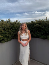 Load image into Gallery viewer, Leighton Linen Crop Top