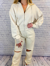 Load image into Gallery viewer, Dorm Days Zip Up Sweatshirt