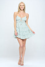 Load image into Gallery viewer, Floral Ruffle Cami Mini Dress
