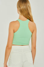 Load image into Gallery viewer, Birch Cropped Seamless Tank Top

