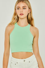 Load image into Gallery viewer, Birch Cropped Seamless Tank Top
