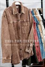 Load image into Gallery viewer, Chelsie Washed Jacket
