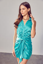 Load image into Gallery viewer, In Knots Satin Dress
