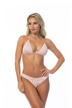 Load image into Gallery viewer, FLORAL SMOCKED BIKINI SET
