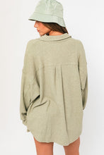 Load image into Gallery viewer, Running Wild Oversized Knit Shacket
