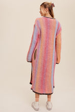 Load image into Gallery viewer, Gradation Long Knit Open Cardigan
