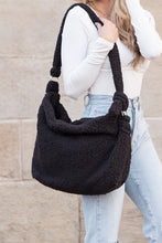 Load image into Gallery viewer, Boucle Sherpa Messenger Bag
