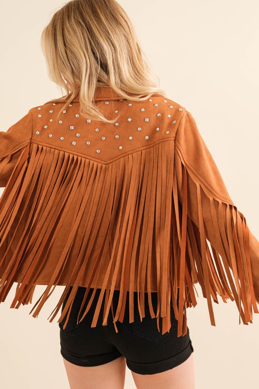 Charlotte Pike Fringe Jacket